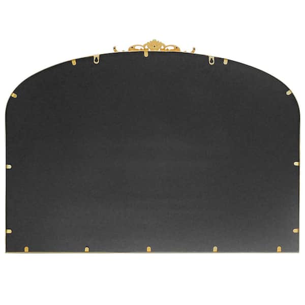 Sxiawe 30 in. W x 40 in. H Antique Gold Baroque-Inspired