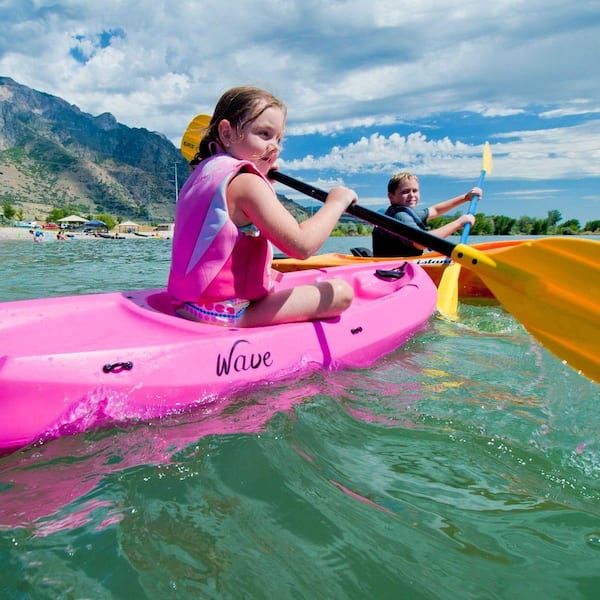 Lifetime Youth Wave Kayak (Paddle Included, Pink, 6