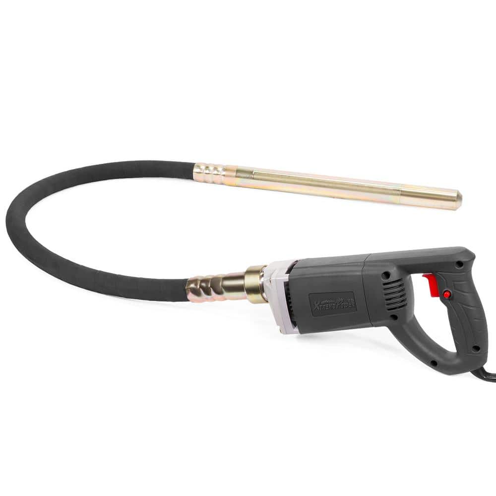 XtremepowerUS 110-Volt Electric 4.5 ft. Corded Concrete Vibrator with 35 mm  Vibrating Poker and 1.5 m Hose 61063-H - The Home Depot