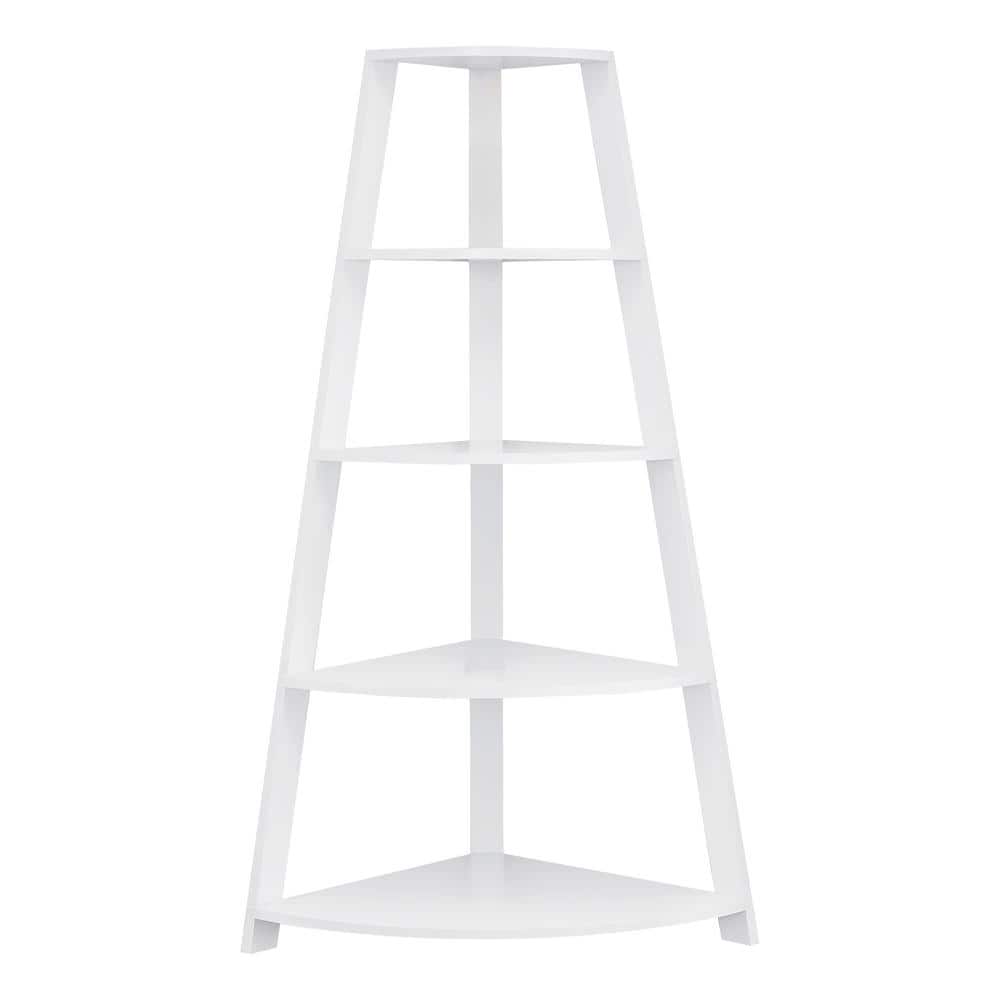 White Corner Etagere
