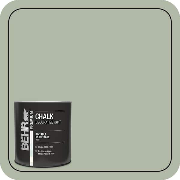 BEHR 1 qt. #N390-3 Jojoba Interior Chalk Finish Paint 710004 - The