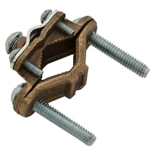 1/2 in. to 1 in. Bronze Ground Clamp, 1-Pack