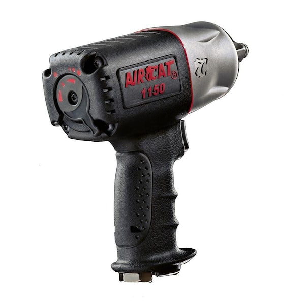 TWIN HAMMER 90 Psi HIGH TORQUE 900 FT LBS 1/2" DRIVE PNEUMATIC IMPACT WRENCH 