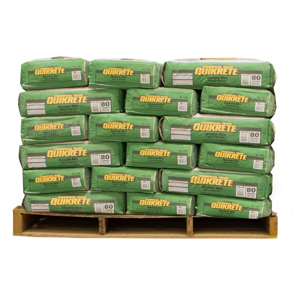 Quikrete 80 lb. Type S Mason Mix 113680 - The Home Depot