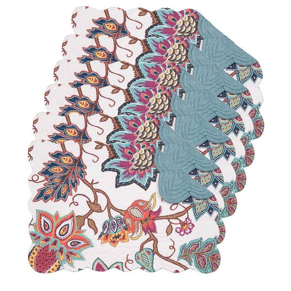 C&F HOME Aurora Aqua Placemat (Set of 6)