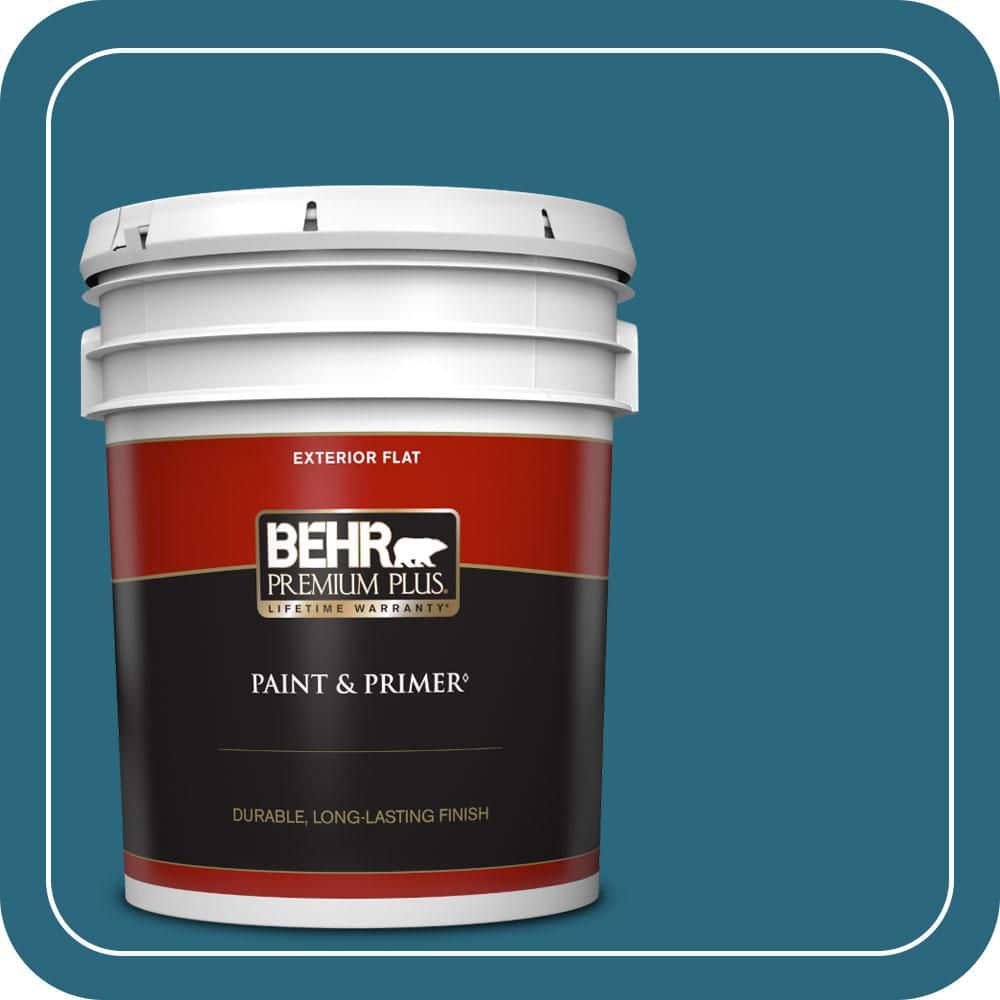 5 gal. #M480-7 Ice Cave Flat Exterior Paint & Primer price history on PriceWatchPro