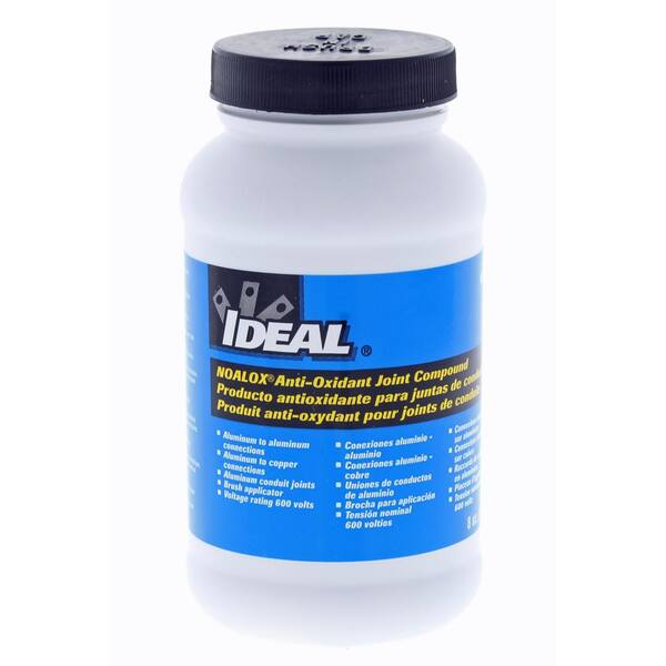 IDEAL Noalox Anti-Oxidant 8 oz. Bottle with Brush Cap (Standard Package, 2 Bottles)