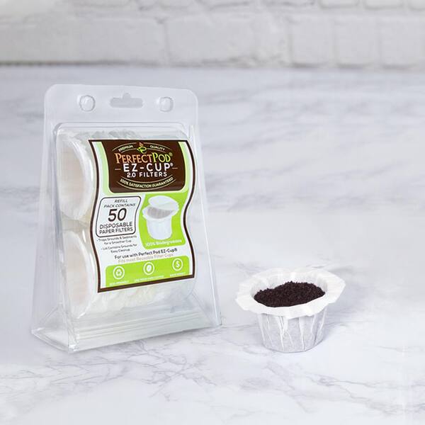 PERFECT POD EZ-Cup 2.0 Filters 400ct Disposable Paper 