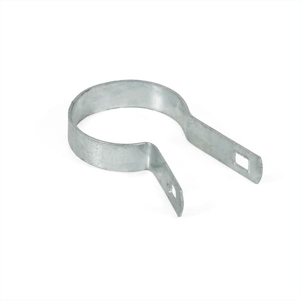 2-3/8 in. Chain Link Fence Silver Galvanized Steel Tension Band with Bolt and Nut (Single)