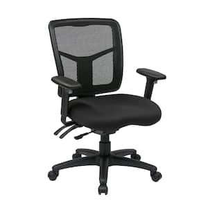 Office Star Products 75 Series 30.3 in. Width Big and Tall Black Mesh  Ergonomic Chair 75-37A773 - The Home Depot