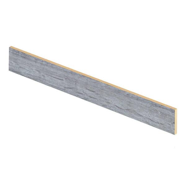 Cap A Tread Oak Grey 47 in. Length x 1/2 in. Depth x 7-3/8 in. Height Laminate Riser to be Used with Cap A Tread