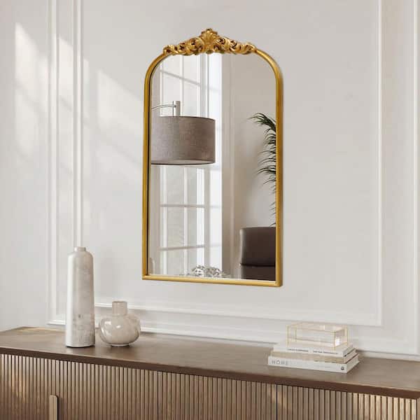 antique gold dressing table mirror Gold Vintage Dressing Table Mirror – Reclectic