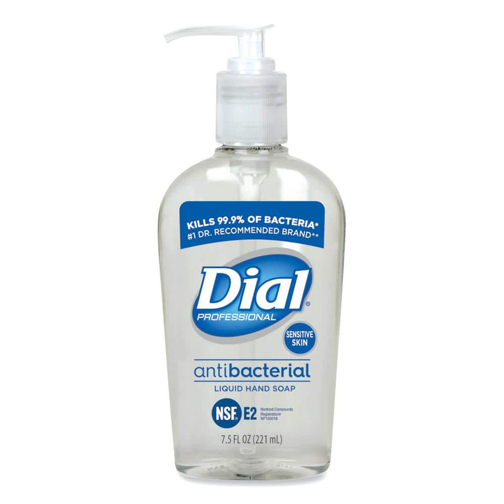 Dial Professional 7.5 oz. Light Floral Scent Antibacterial Liquid Hand