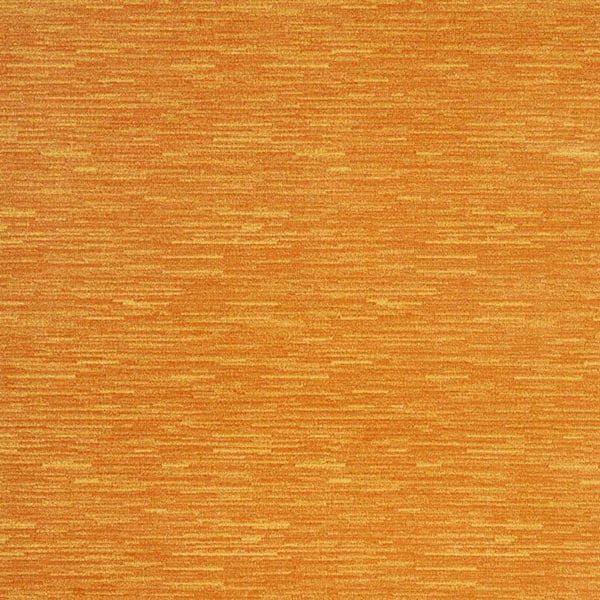 Orange 8 ft. x 10 ft. Woven Polypropylene Indoor/Outdoor Area Rug