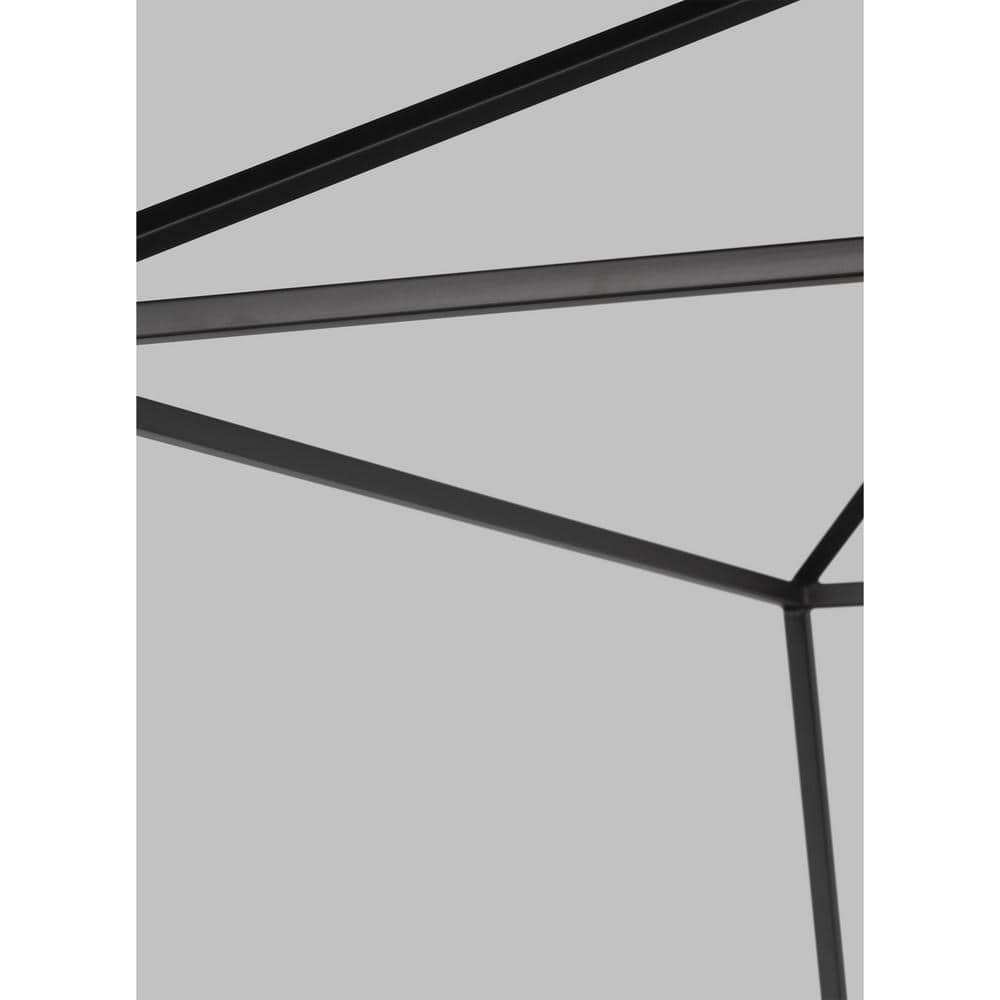Dianna Midnight Black 5-Light Wide Indoor/Outdoor Pendant