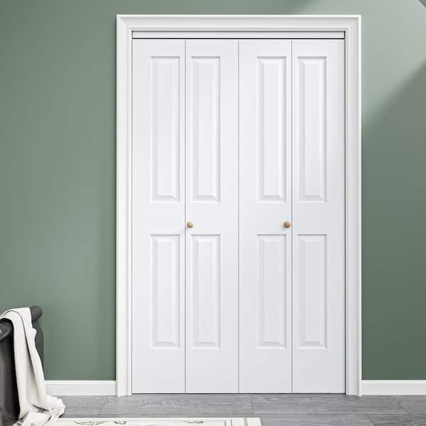 ARK DESIGN 48 in. x 80 in. 4 Panel Hollow Core MDF White Primed ARK DESIGN 48 in. x 80 in. 4 Panel Hollow Core MDF White Primed