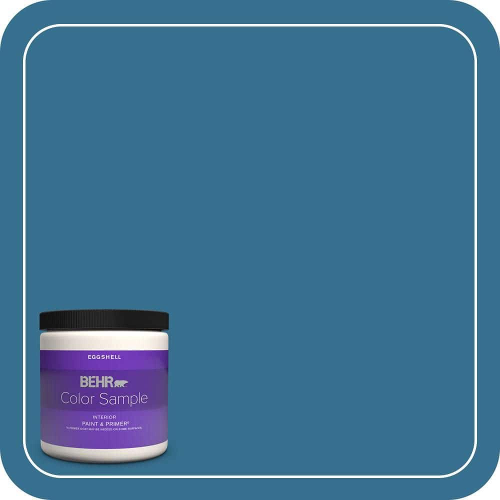8 oz. #M490-6 Living Stream Eggshell Enamel Interior Paint & Primer Color Sample price history on PriceWatchPro