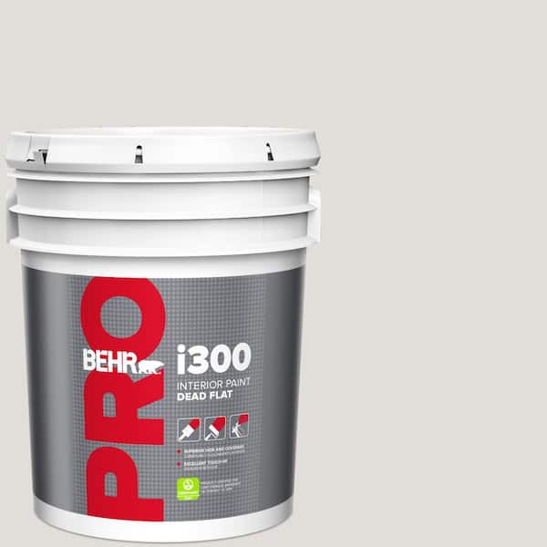 5 gal. #PWN-63 Abalone Shell Dead Flat Interior Paint