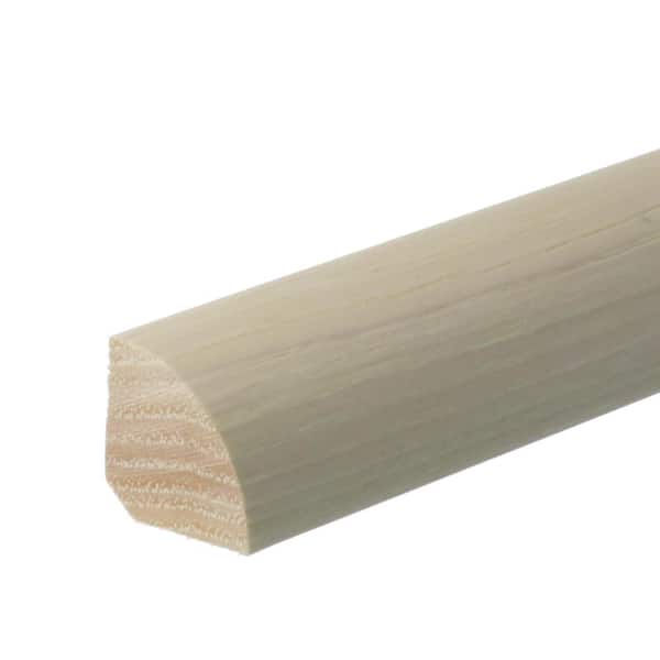 ROPPE Quarter Road Mateo 0.75 in. T x 0.75 in. W x 78 in. L Matte Hickory Hardwood Trim