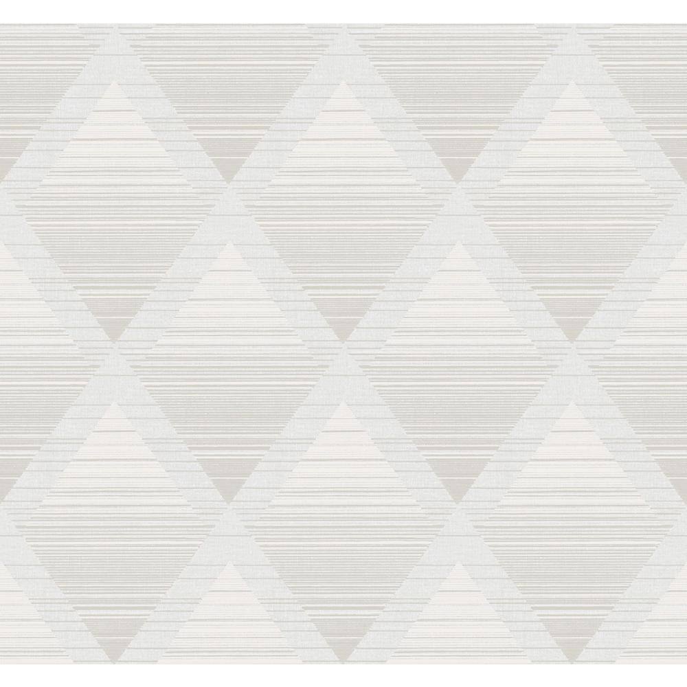 CASA MIA Rhombus Textile Off White and Beige Paper Non-Pasted ...