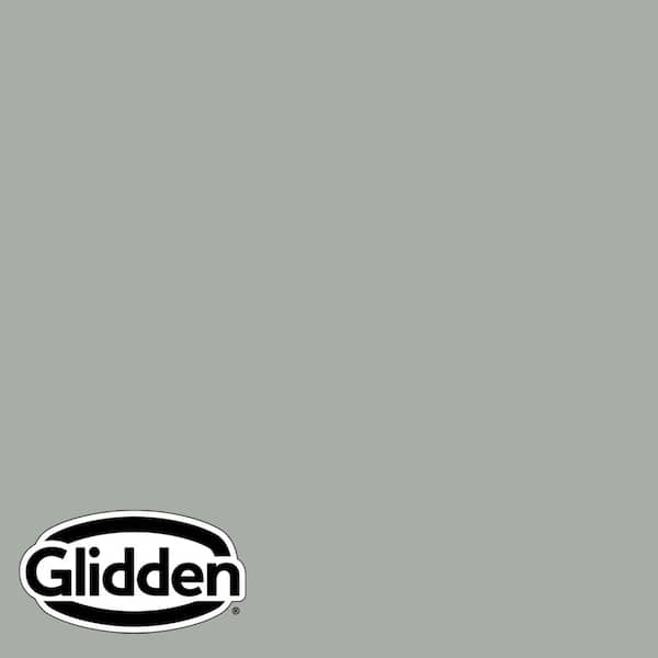 Glidden Premium 1 gal. Light Drizzle PPG1033-4 Satin Exterior Latex Paint
