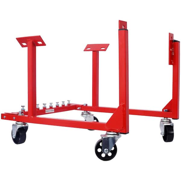 1000 lbs. Engine Cradle with 3 in. Heavy Duty Steel Construction Wheels