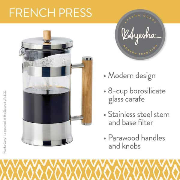 Ayesha Curry 8-Cup Glass French Press 47543