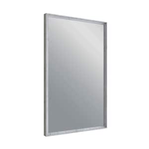 Formosa 20 in. W x 32 in. H Rectangular Framed Wall Mounted Bathroom Vanity Mirror in Rustic White