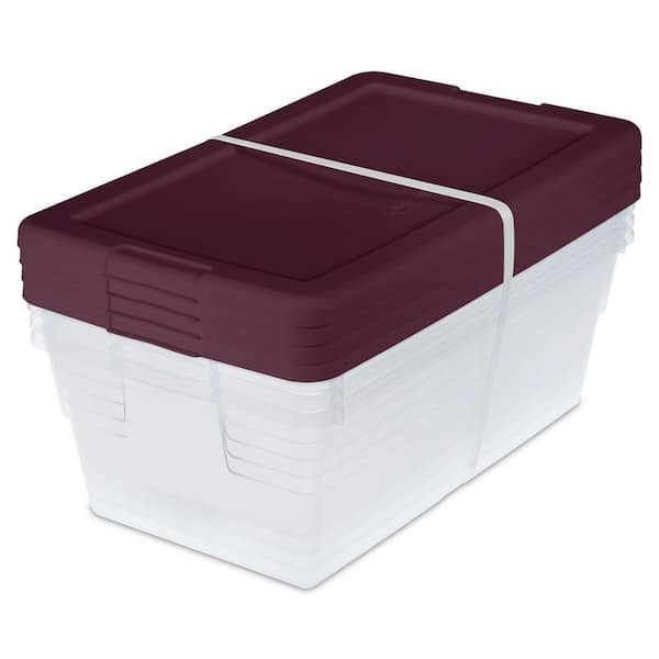 Sterilite - 1642 - 6 qt Storage Box w/ Lid