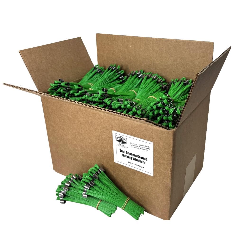 Green 6 in. Marking Flags - (Whiskers), 1000-Pack price history on PriceWatchPro