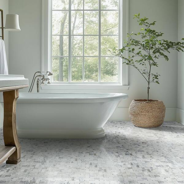 MSI Calacatta Cressa Basket Weave 12 in. x 12 in. x 10 mm Honed Marble Mesh-Mounted Mosaic Tile (10 sq. ft. / case) MSI Calacatta Cressa Basket Weave 12 in. x 12 in. x 10 mm Honed Marble Mesh-Mounted Mosaic Tile (10 sq. ft. / case)
