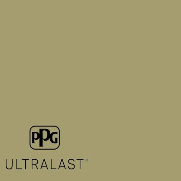 PPG UltraLast 1 gal. #PPG1114-5 Pea Soup Eggshell Interior Paint and Primer