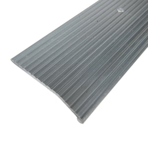 Silver 1-3/8 in. x 36 in. Carpet Trim Transition Strip