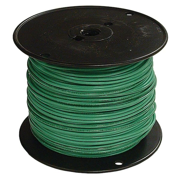 Southwire 500 ft. 2 Green Stranded AL SIMpull THHN Wire