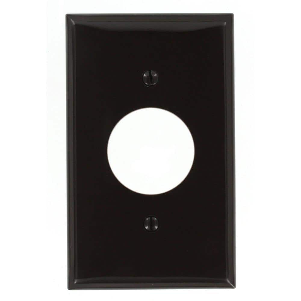 1-Gang Brown Single Outlet/Receptacle Nylon Standard Wall Plate (1-Pack) 80704 price history on PriceWatchPro