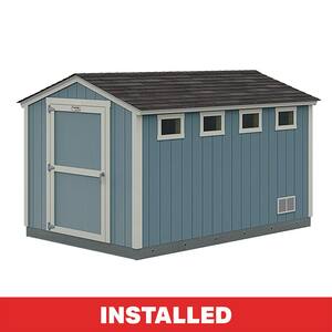Professionally Installed Sundance SR-600 Wood Shed