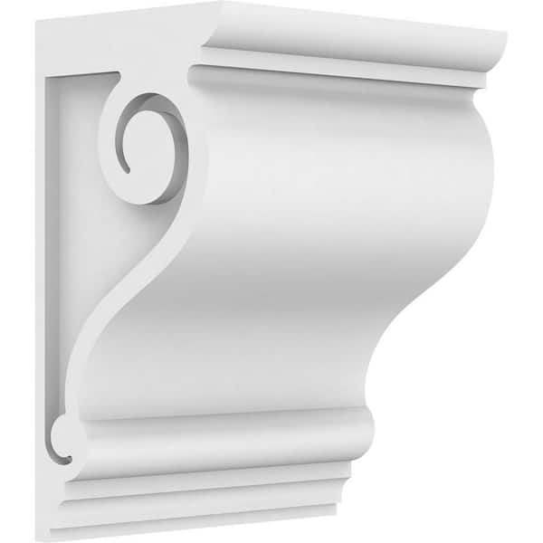 Ekena Millwork Standard 7 in. W x 10 in. H x 5 in. D Signature Urethane Polyurethane Corbel