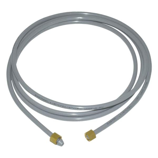 EASTMAN 1/4 in. O.D. Comp x 1/4 in. O.D. Comp x 10 ft. PEX Ice Maker Connector with Captured Nuts