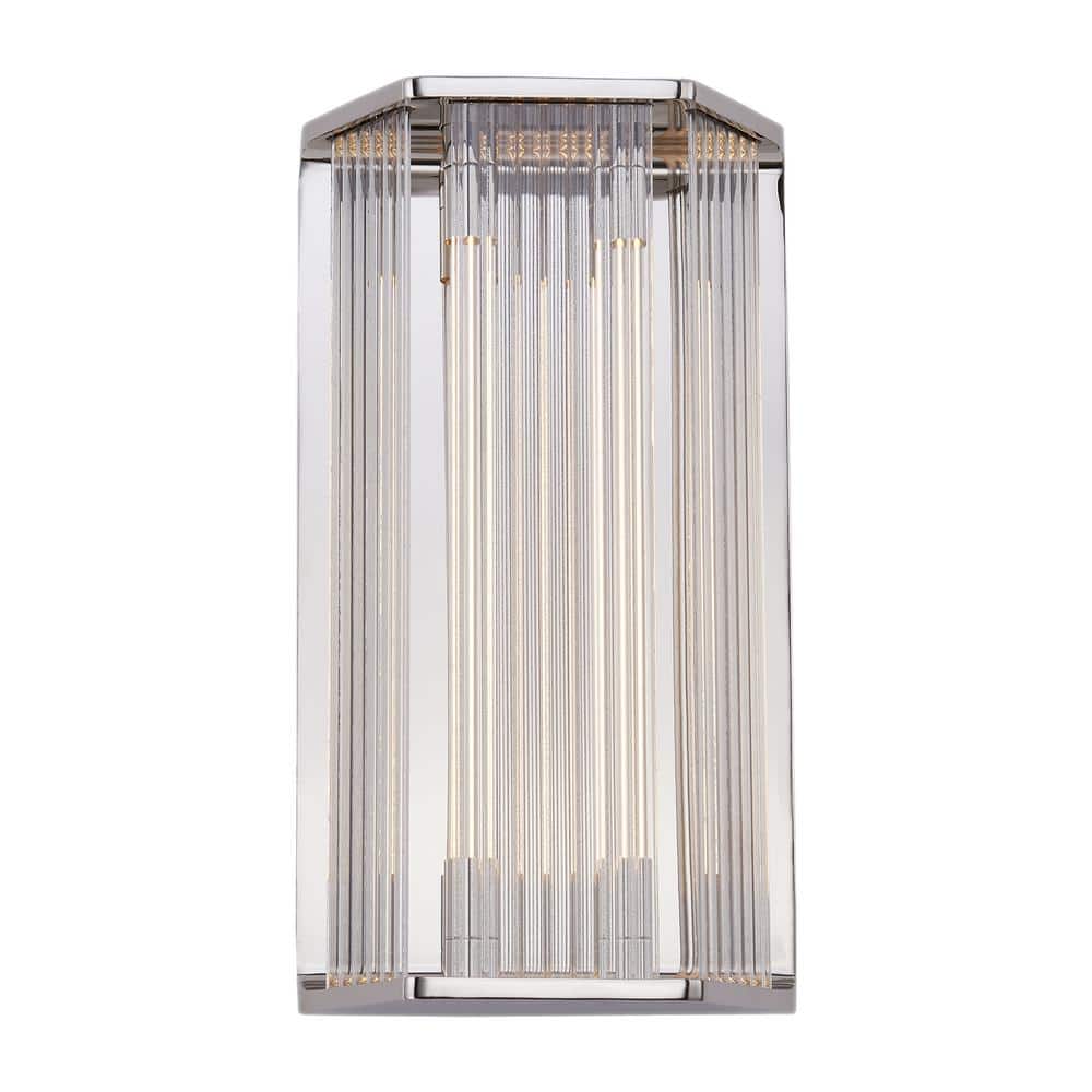 Polished Nickel Dimmable LED Bath Bar Light