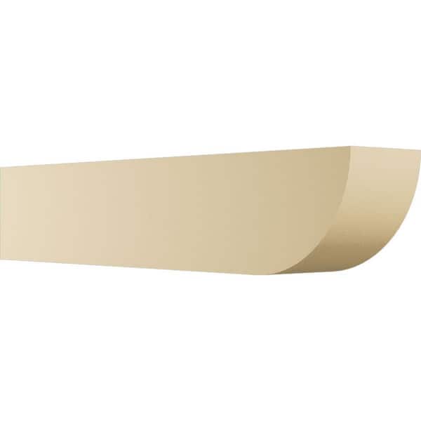 Ekena Millwork Standard Durham 5 in. W x 6 in. H x 30 in. D Signature Urethane Rafter Tail Outlooker