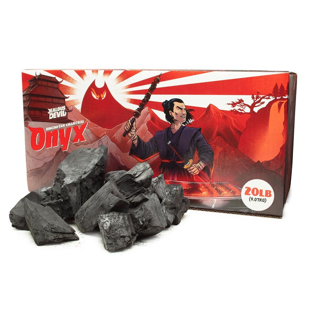 JEALOUS DEVIL 20 lbs. Lump Binchotan JDONYX20BOX The Home Depot