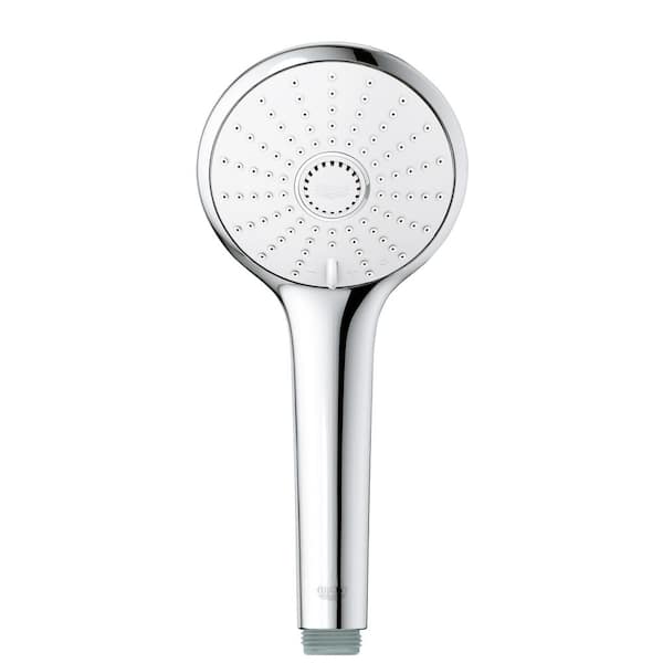 Euphoria 3-Spray 4.3 in. Triple Wall Mount Handheld Showerhead in StarLight Chrome