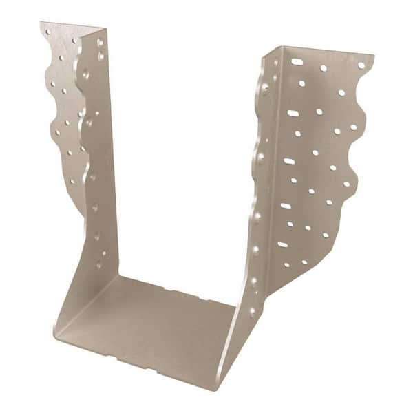 Unbranded 6 in. x 10 in. - 12 in. G90 Heavy-Duty Face Mount Truss Hanger