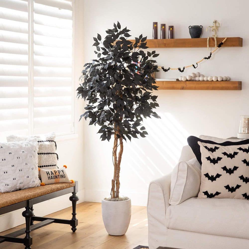 5 ft. Artificial Ficus Tree in Pot for Indoor/Outdoor price history on PriceWatchPro