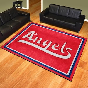 Los Angeles Angels 8ft. x 10 ft. Plush Area Rug