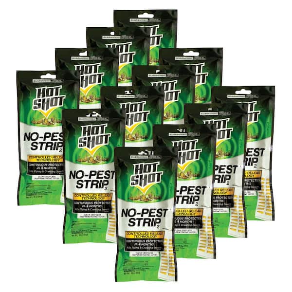 2.29 oz. No-Pest Strip Flying and Crawling Insect Killer (12-Pack)