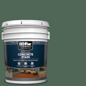 5 gal. #PFC-40 Green Solid Color Flat Interior/Exterior Concrete Stain