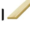 American Wood Moulding WM972 3/8 in. x 2 in. Pine Mullion Moulding 972 ...