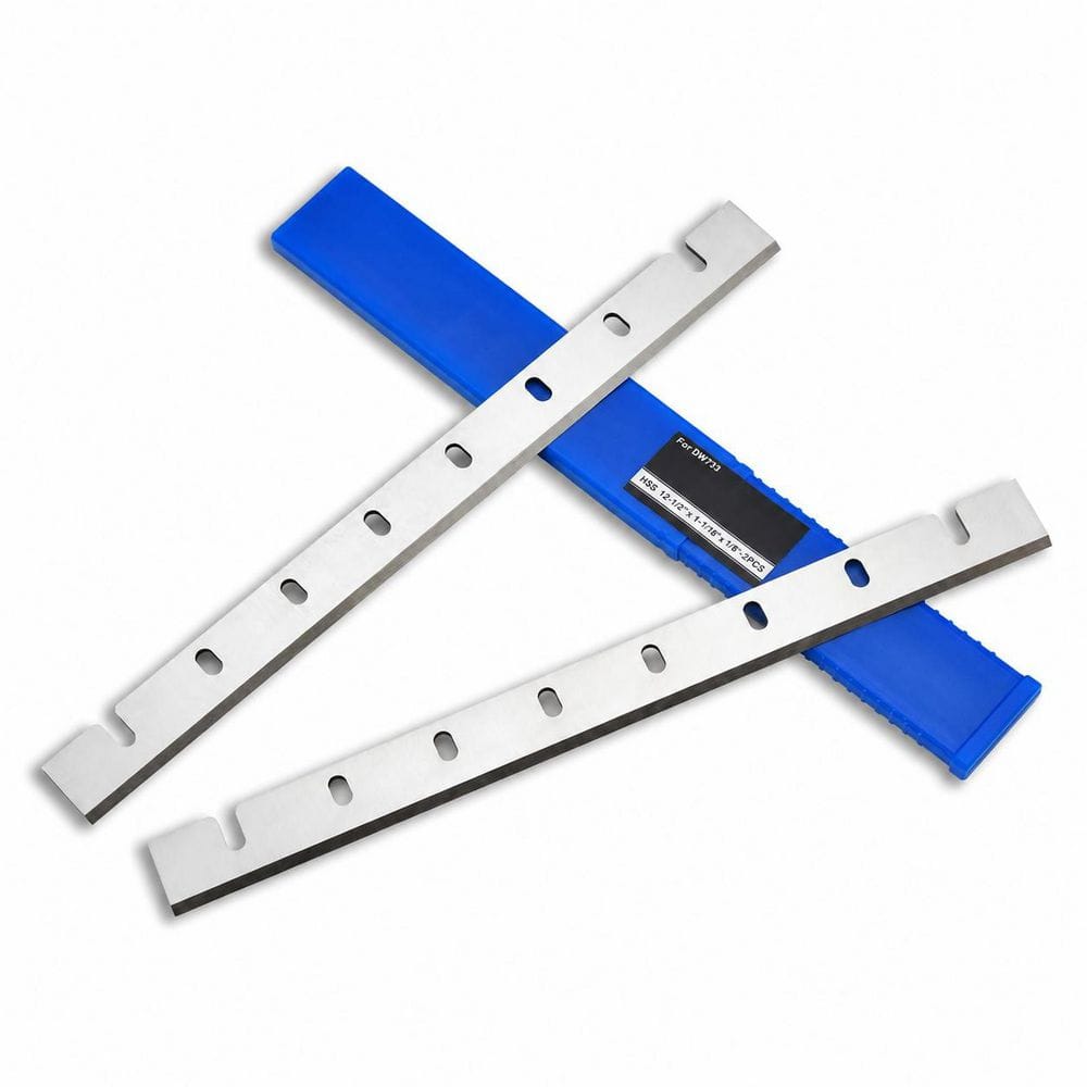 12-1/2 Inch High-Speed Steel Planer Blades with Resharpenable Single Edge for DW733 Compatible DW7332 Set of 2 price history on PriceWatchPro