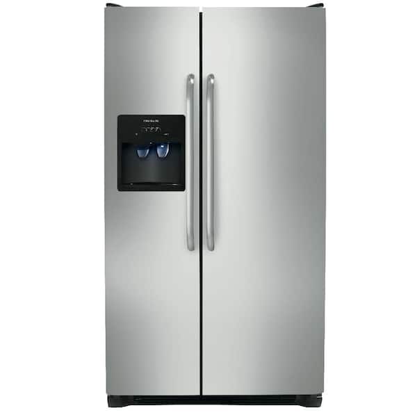 Frigidaire 22.1 cu. ft. Side by Side Refrigerator in Stainless Steel